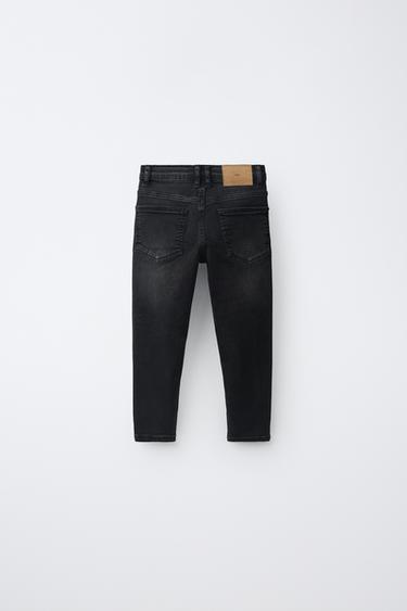 JEANS SKINNY - Negro de Zara