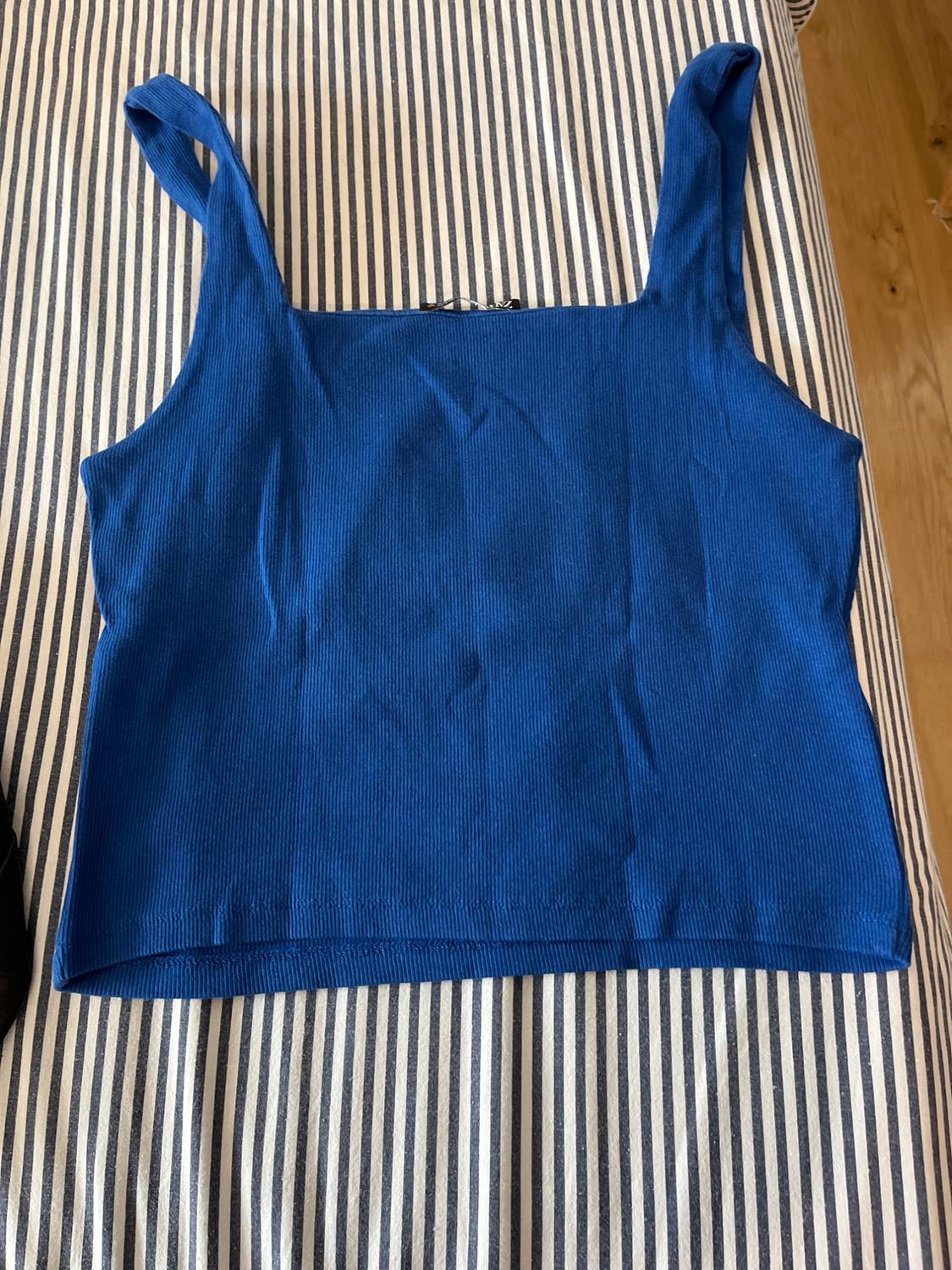 RIBBED STRAPPY TOP - Image 4