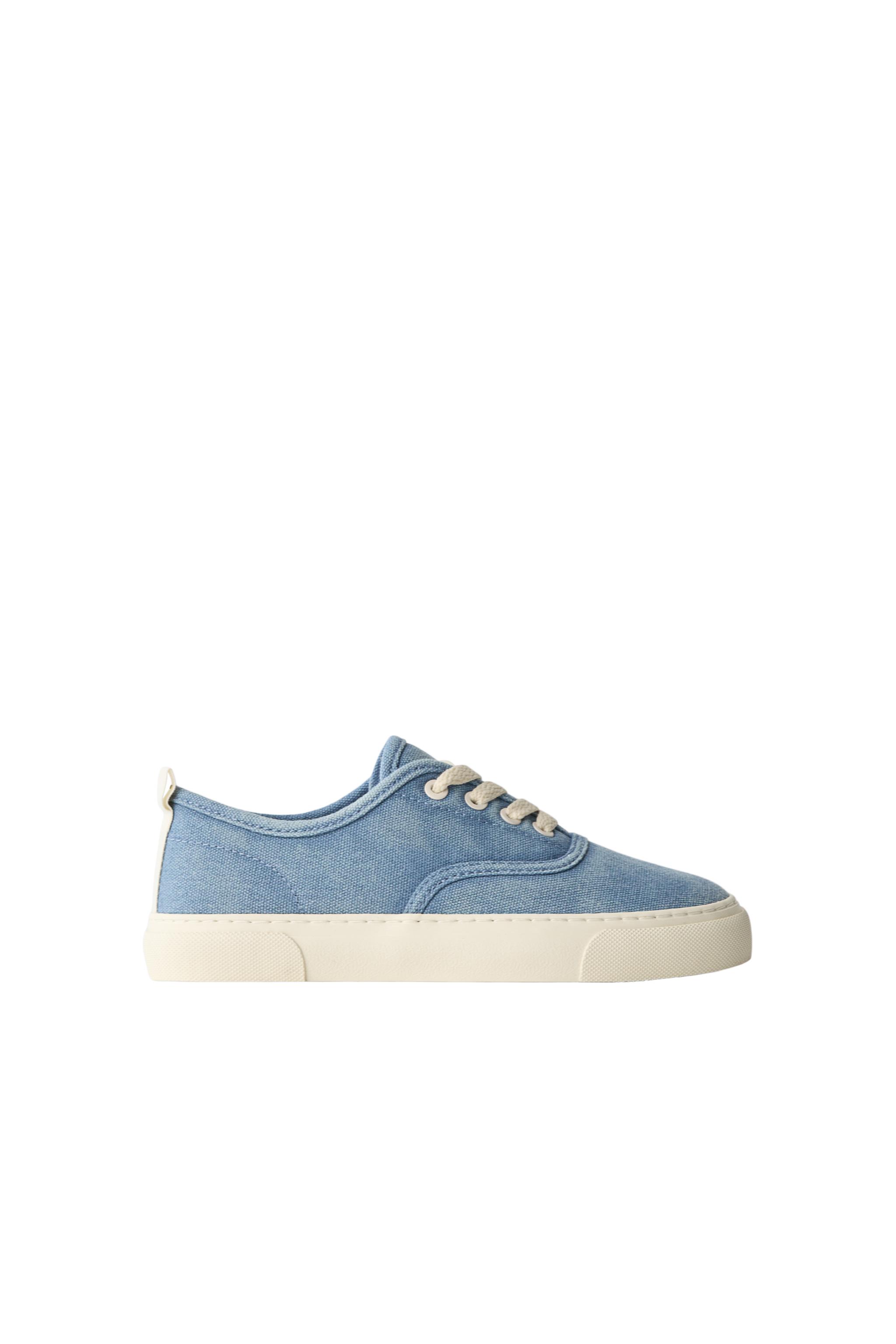 LACE-UP SNEAKERS - Lavender blue | ZARA United States