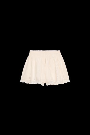 BESTICKTE SHORTS - Rosa von Zara
