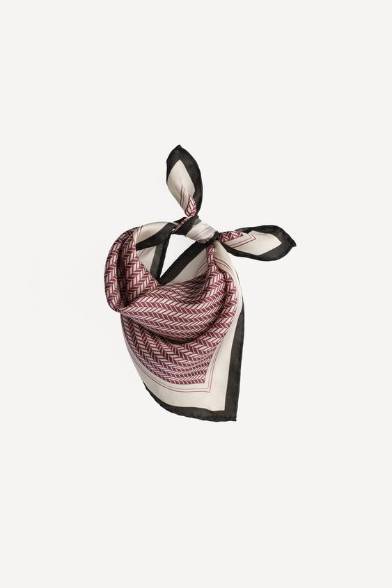 100% SILK SCARF WILLY CHAVARRIA X ZARA from Zara - $49.90