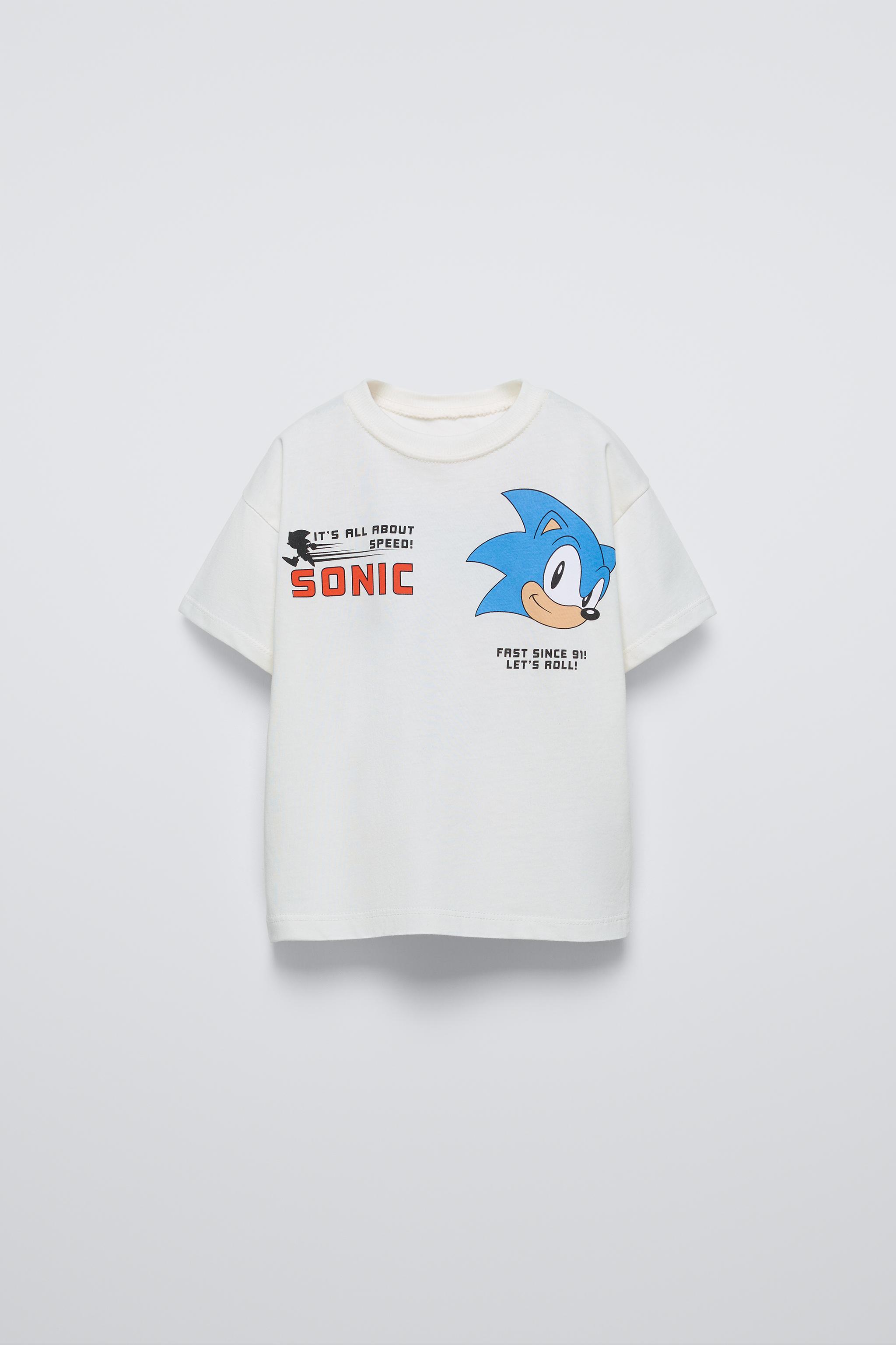 SONIC © SEGA T-SHIRT - Ecru | ZARA United States SONIC © SEGA T-SHIRT - Ecru | ZARA United States