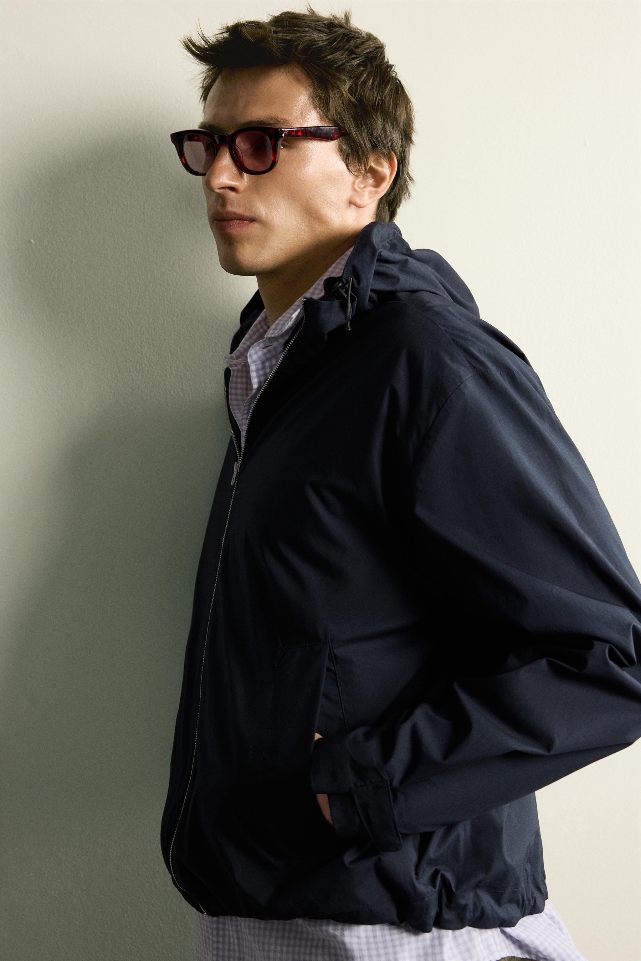 BLOUSON LÉGER REGULAR FIT EN POPELINE