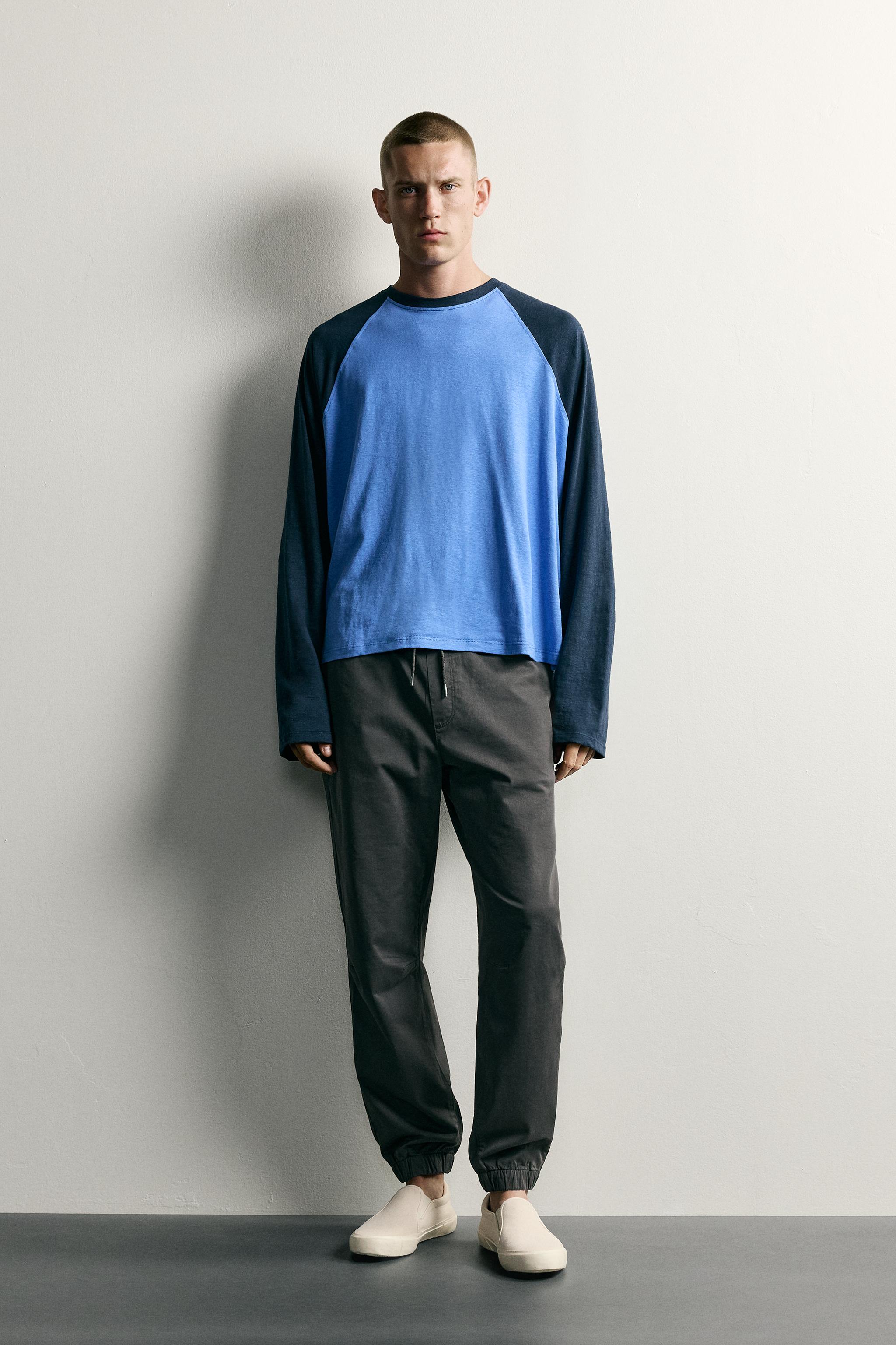 Zara SLIM FIT JOGGING PANTOLON