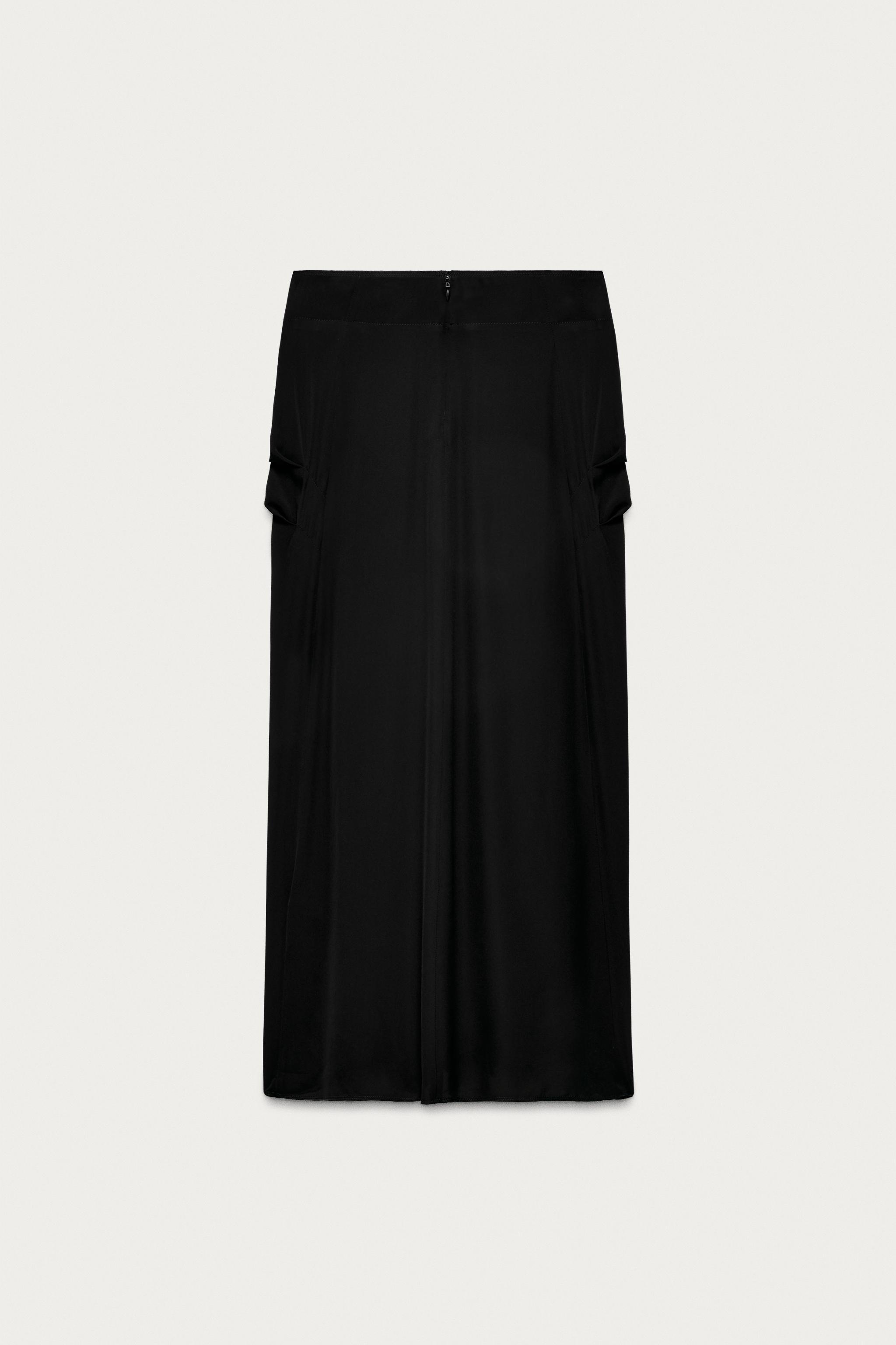 Женские юбки Zara DRAPED SKIRT MARISA BERENSON X — фото 2