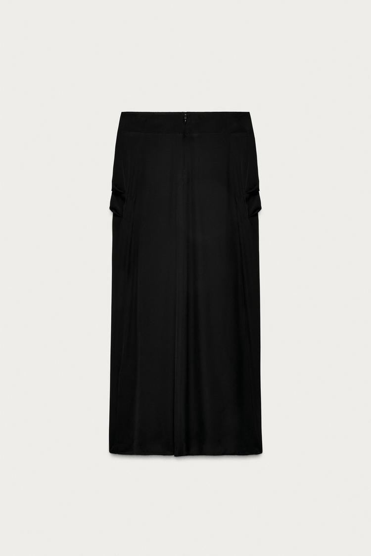 Falda drapeada MARISA BERENSON X ZARA 3