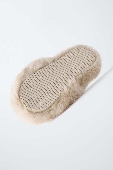 PANTOUFLE COEUR - Blanc écru de Zara - Image 5