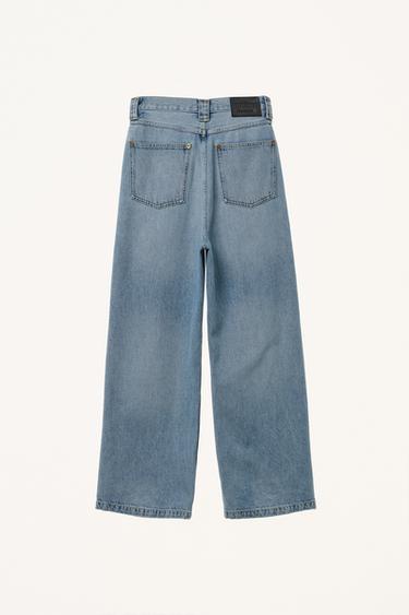JEAN JAMBE LARGE TAILLE NORMALE WILLY CHAVARRIA X ZARA - Bleu clair de Zara - Image 3