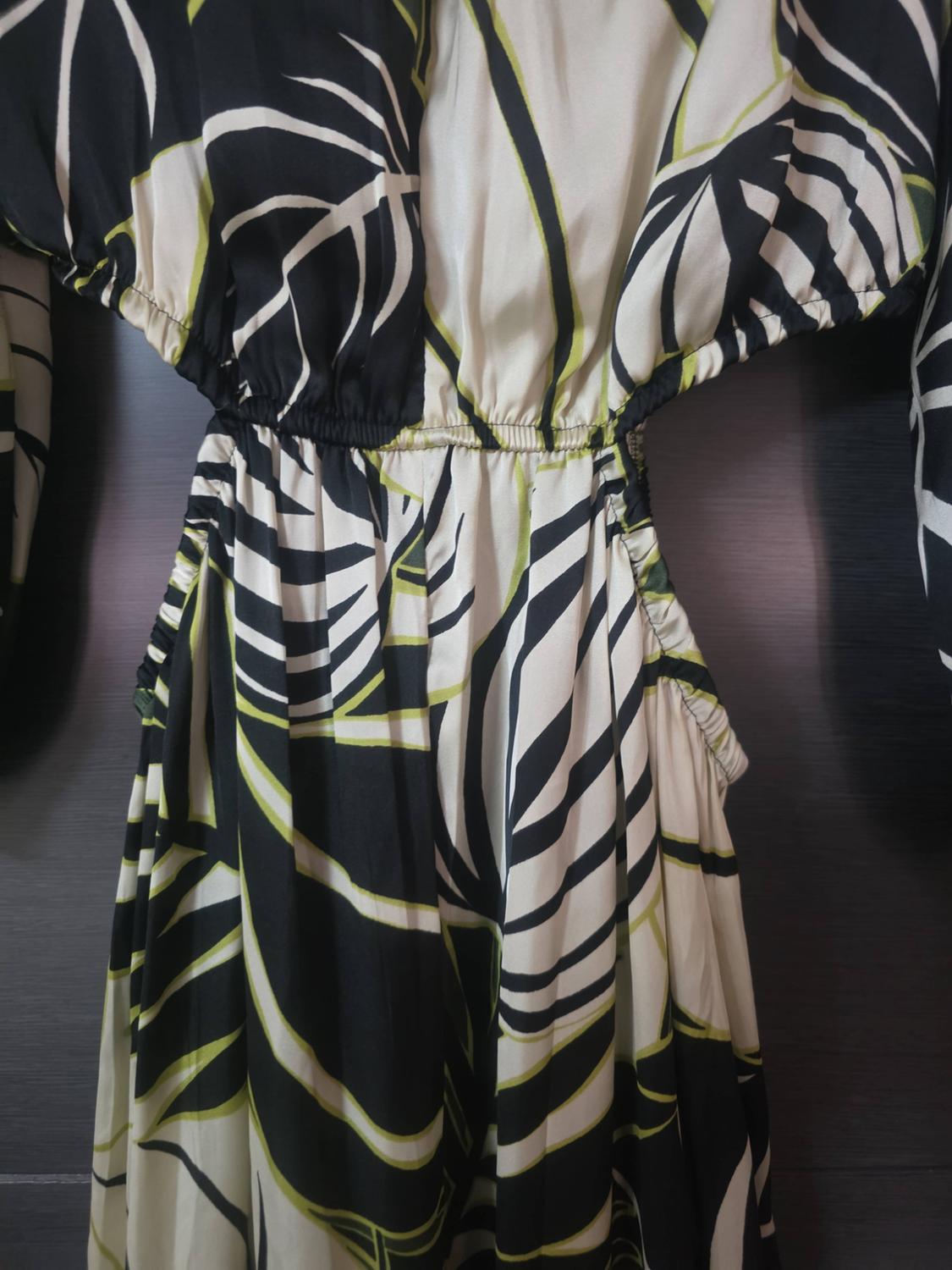 CUT-OUT TROPICAL PRINT JUMPSUIT - Image 5