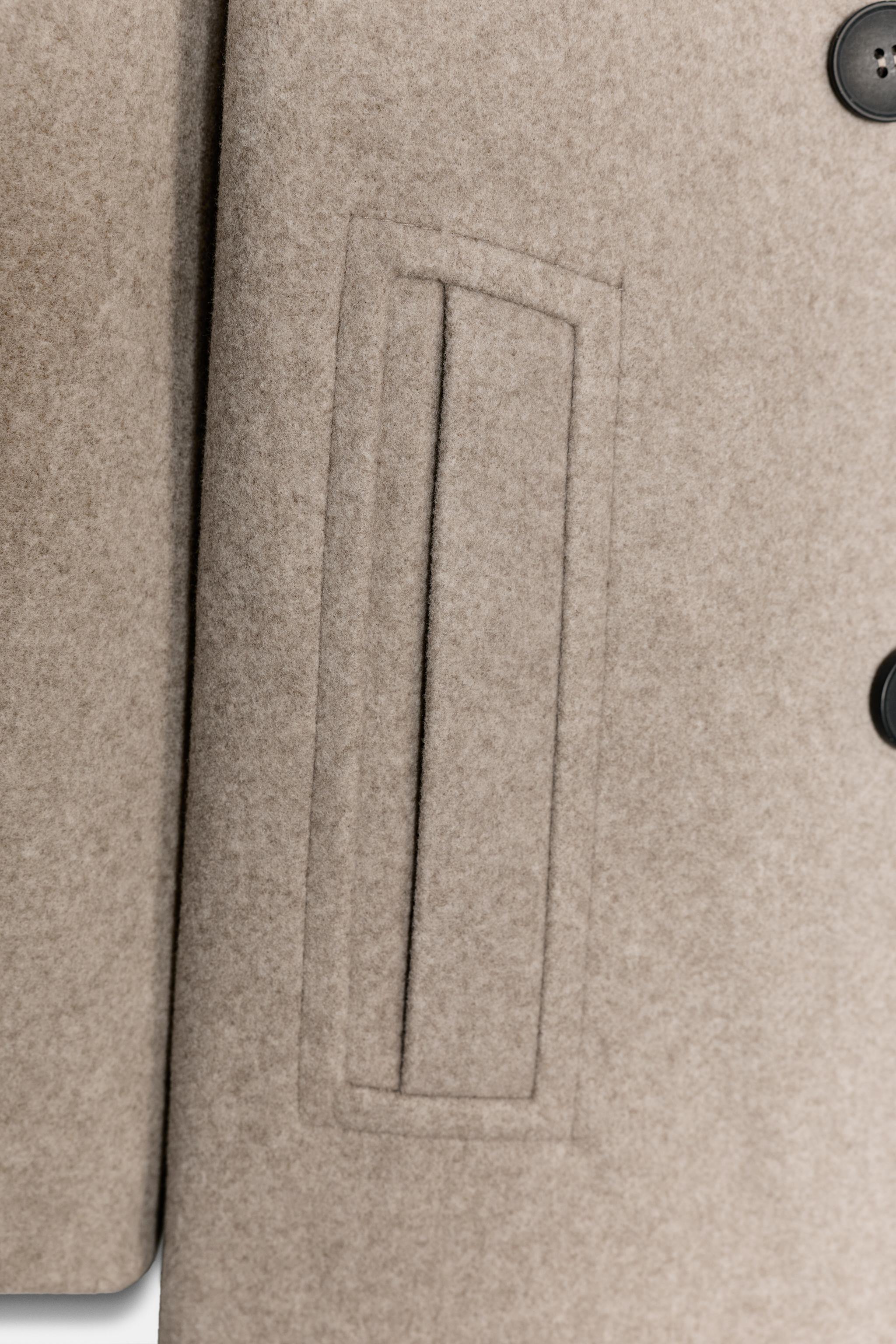 ソフトオーバーサイズコート - ベージュ | ZARA Japan / 日本