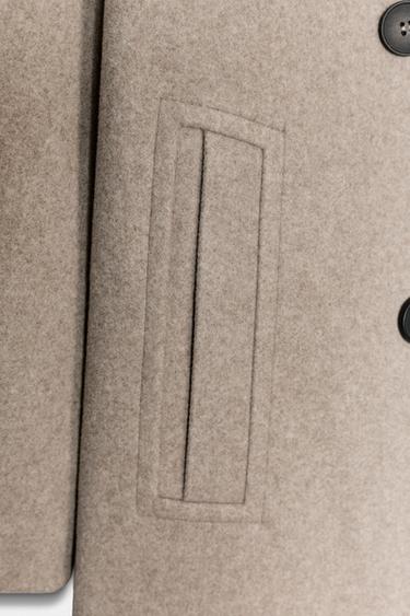 MANTEAU OVERSIZE SOFT - Beige de Zara - Image 7