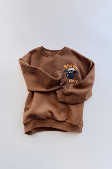 SWEAT SHAUN LE MOUTON ™ - Marron clair de Zara