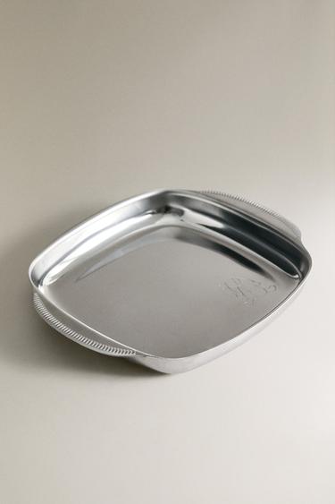 KIDS' RABBIT METAL PLATE - Steel by Zara - Image 1