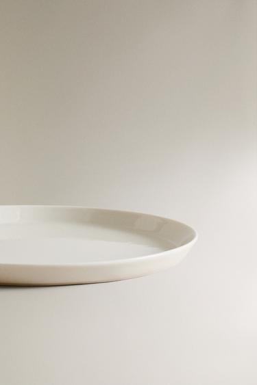 PORCELAIN DESSERT PLATE - White by Zara - Image 3