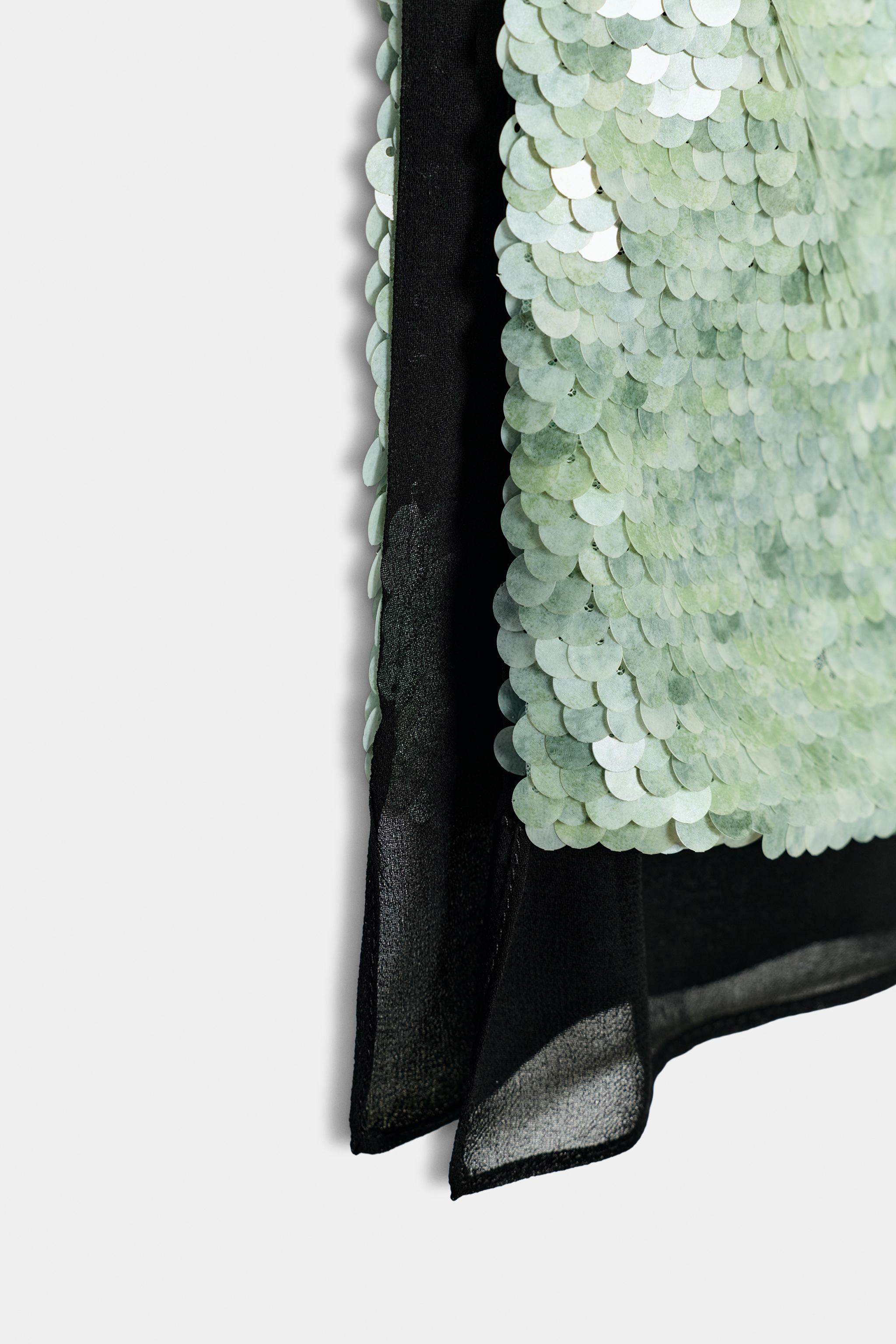 ZW COLLECTION SEQUINED SKIRT
