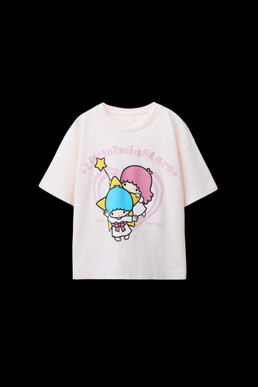 Zara LITTLE TWIN STARS © SANRIO T-SHIRT - Pink - Image 0