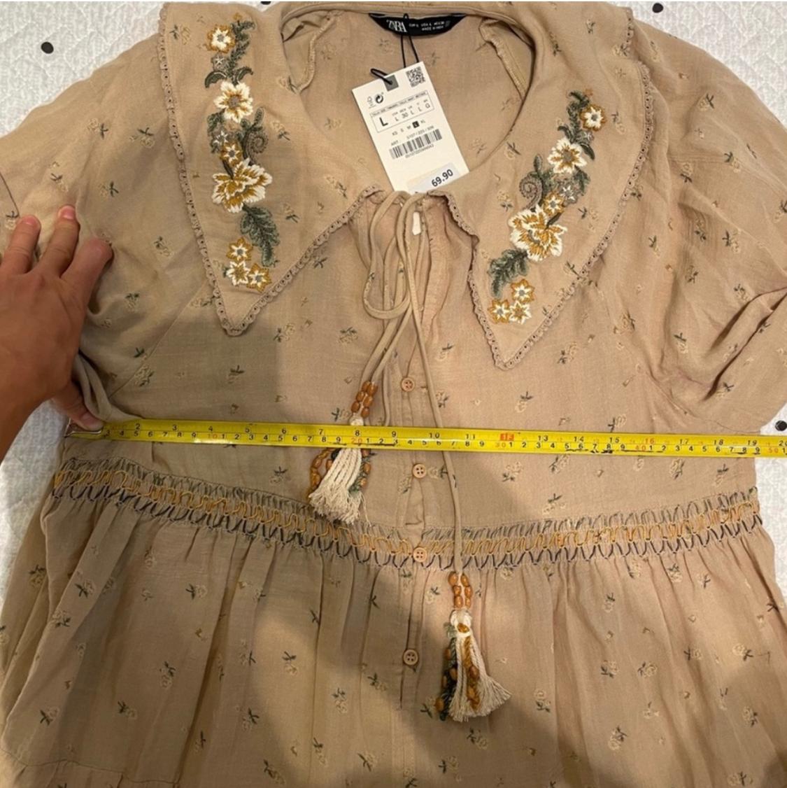PETER PAN COLLAR MINI DRESS - Image 6