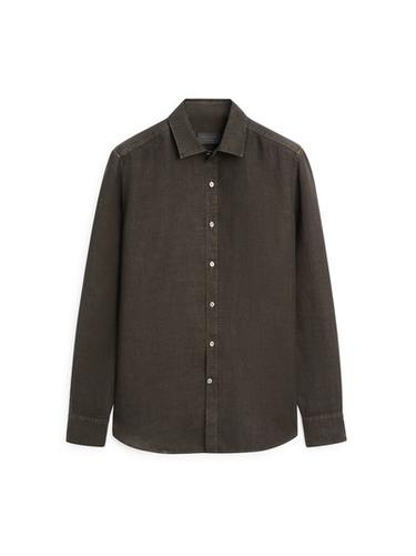 Zara 100% linen regular fit shirt - 549 - Image 0