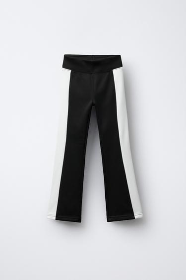 PANTALON FLARE THERMIQUE COLLECTION SKI - Noir de Zara