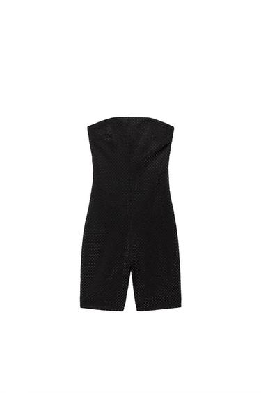 SHORT SPARKLY JUMPSUIT