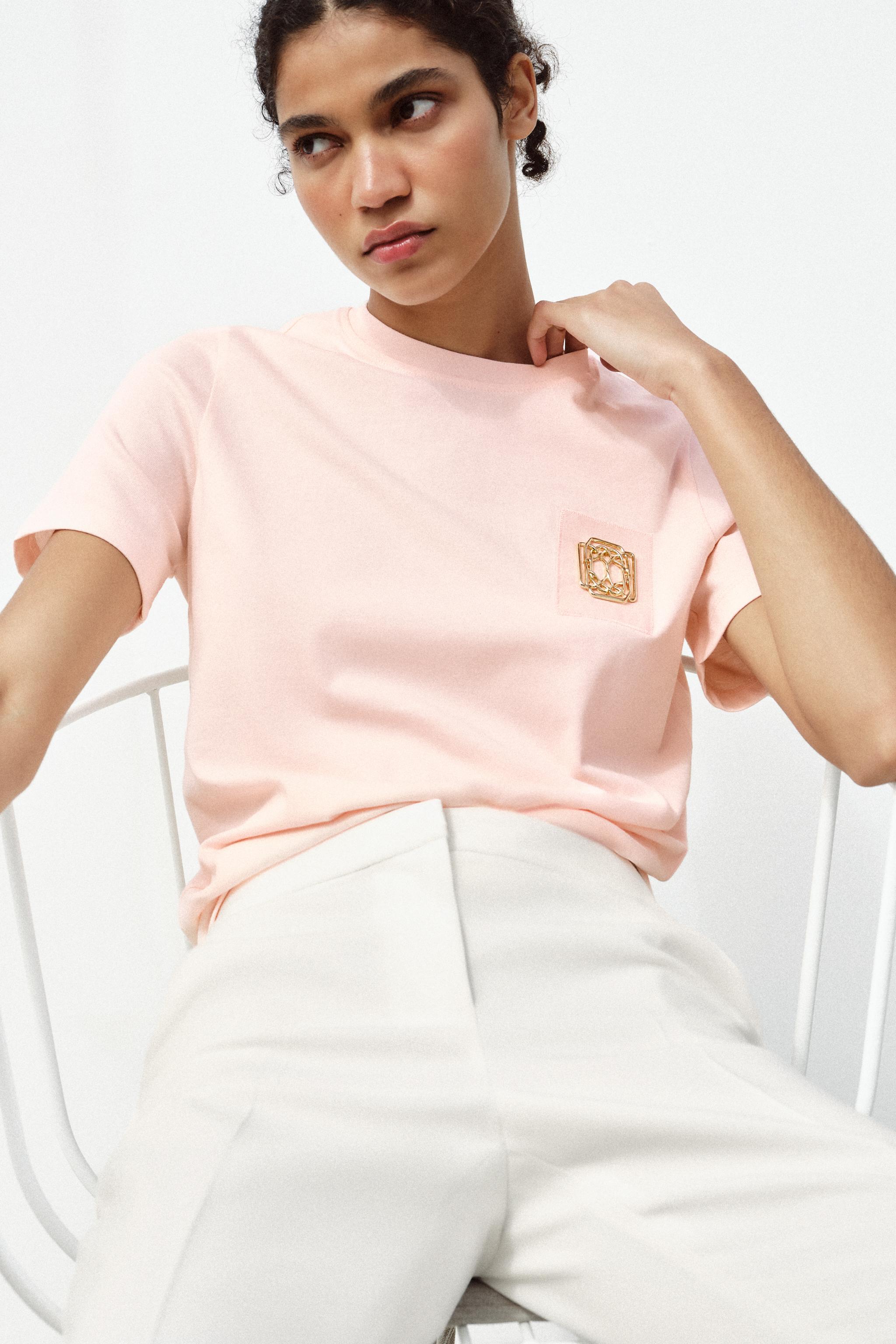 ピンクTシャツ – レディース | ZARA 日本
