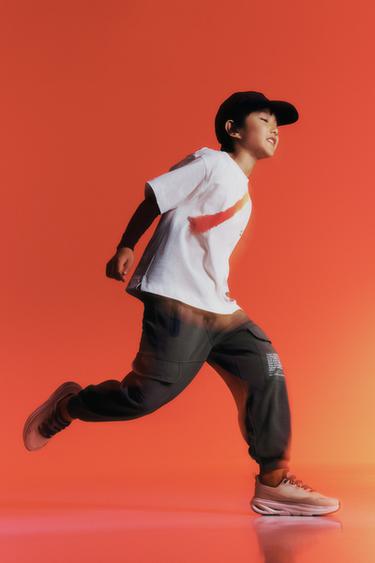 CALÇA JOGGER SPORTY - Cinzento da Zara