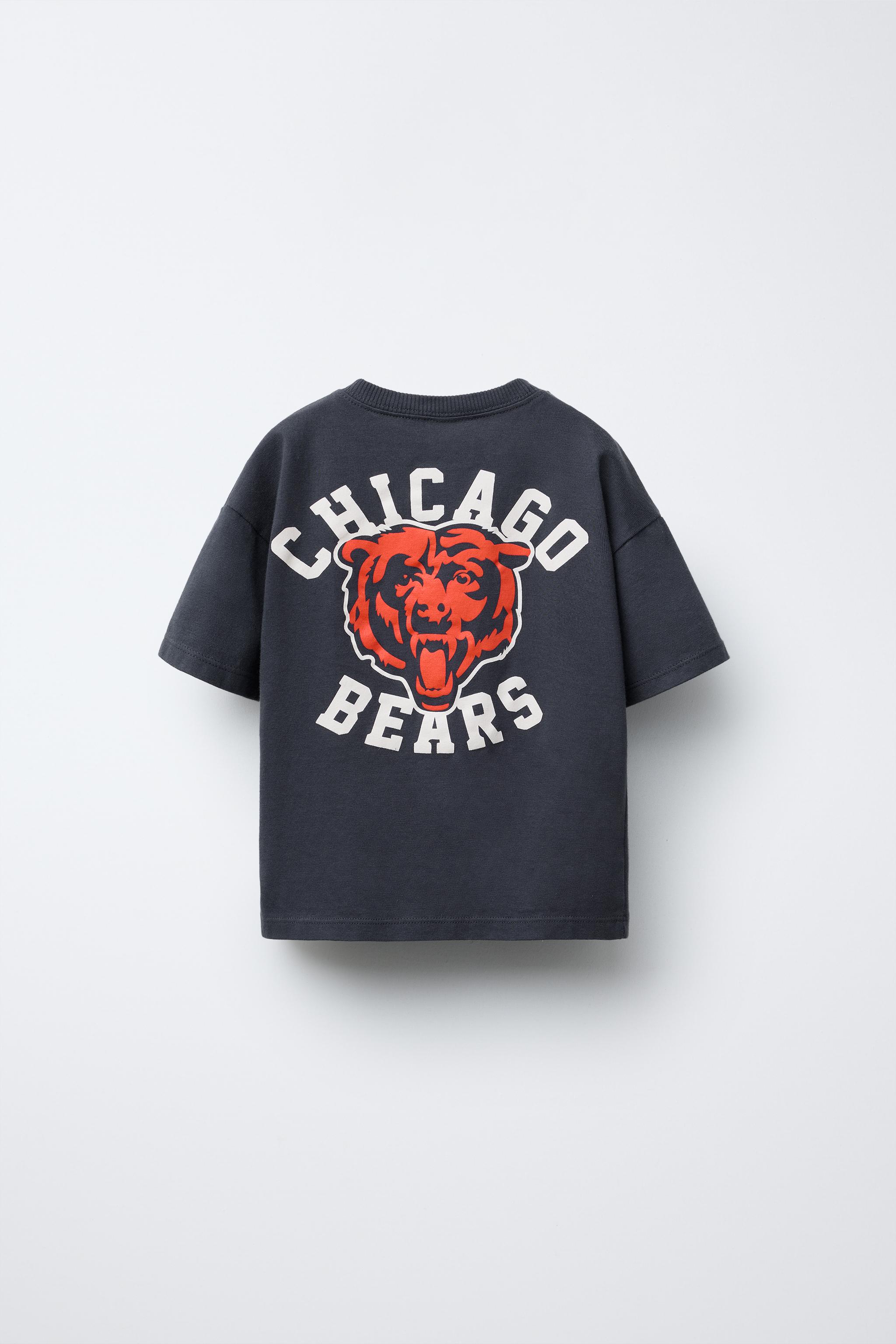 CHICAGO BEARS © NFL Tシャツ - カーボングレー | ZARA Japan / 日本