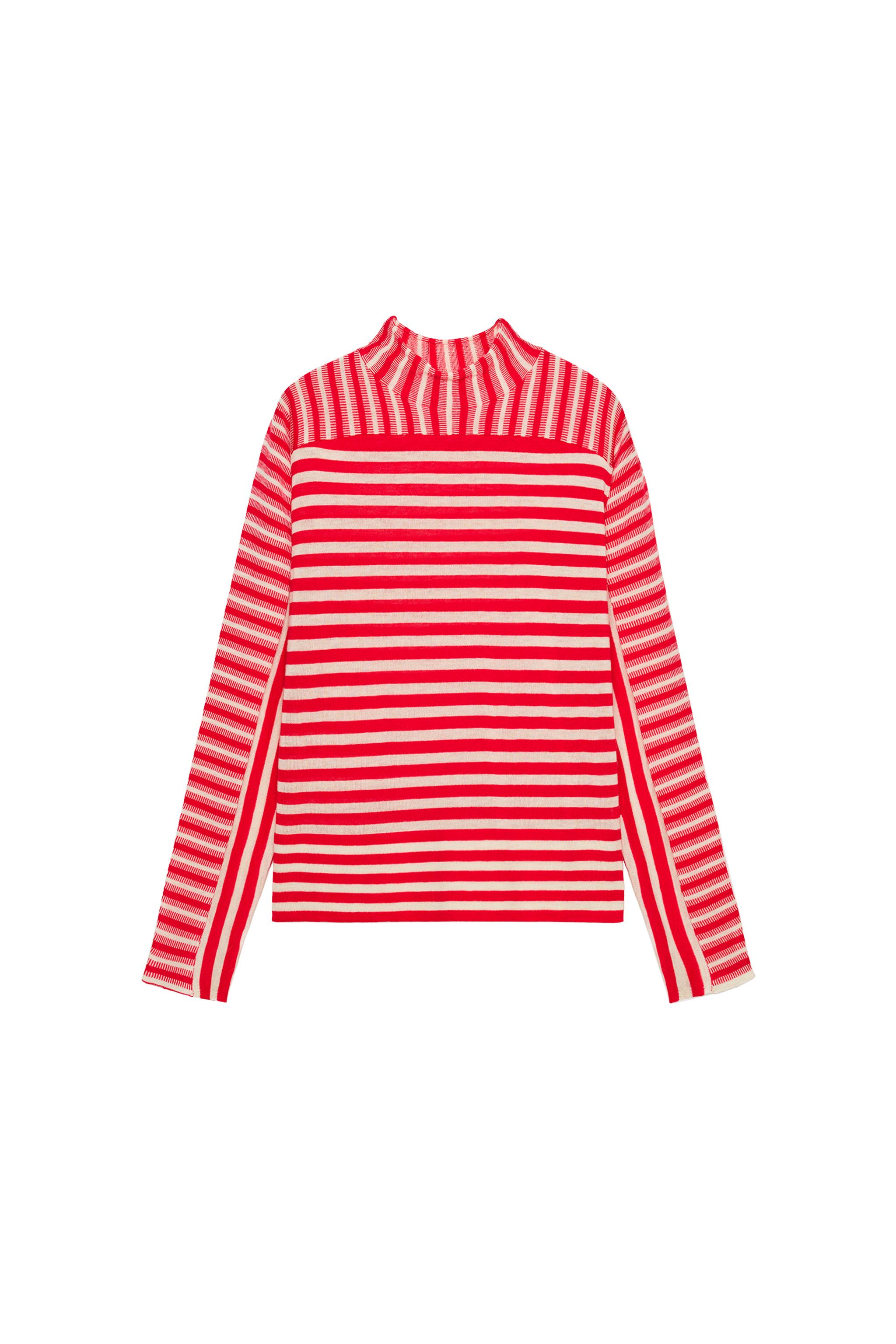 ÇİZGİLİ YÜNLÜ KAZAK