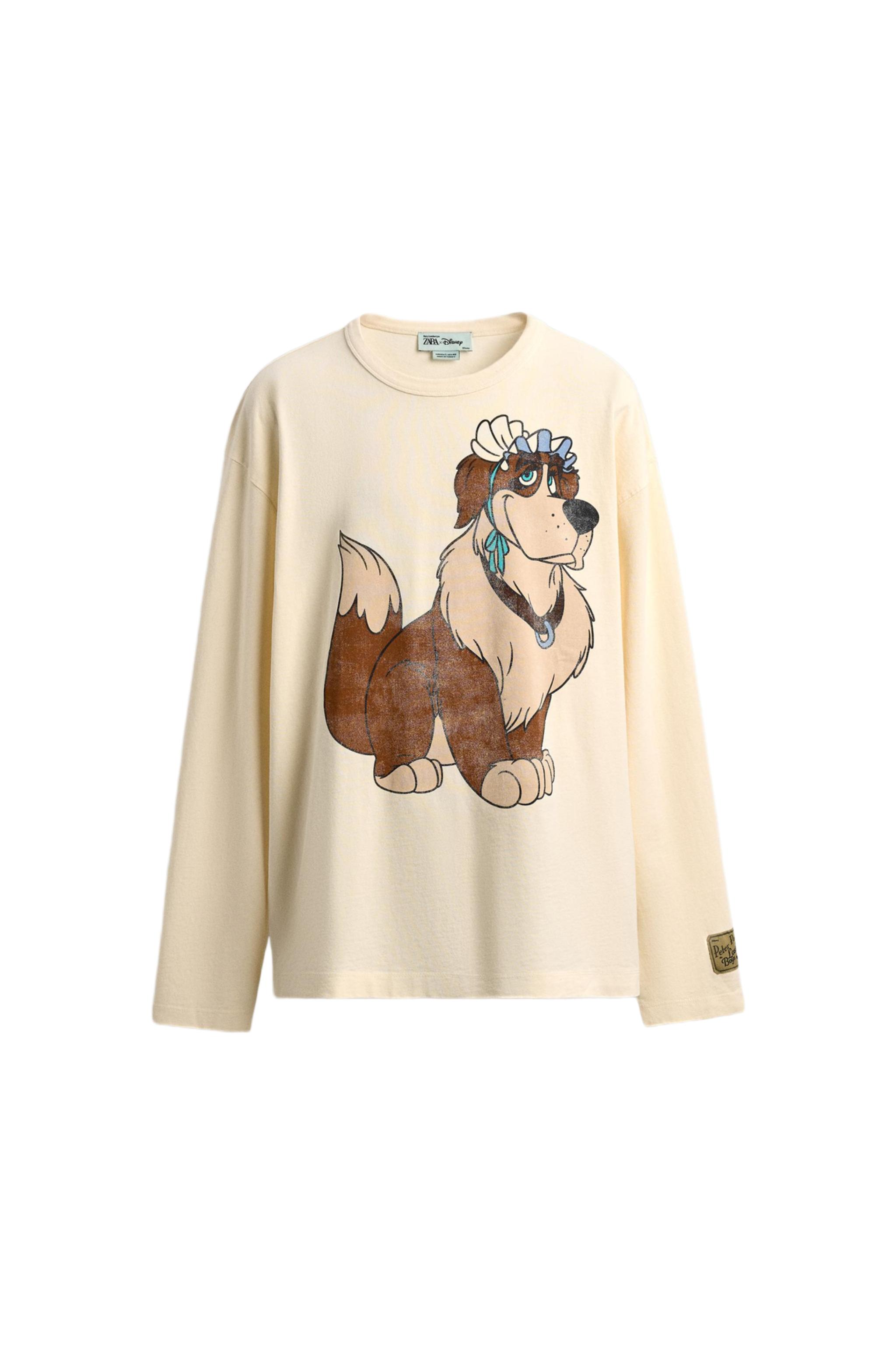NANA PETER PAN HARRY LAMBERT FOR ZARA X DISNEY T-SHIRT SECOND HAND