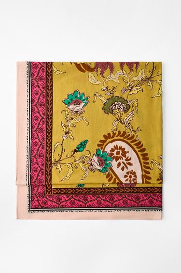 PAISLEY PRINT SCARF - Multicoloured by Zara