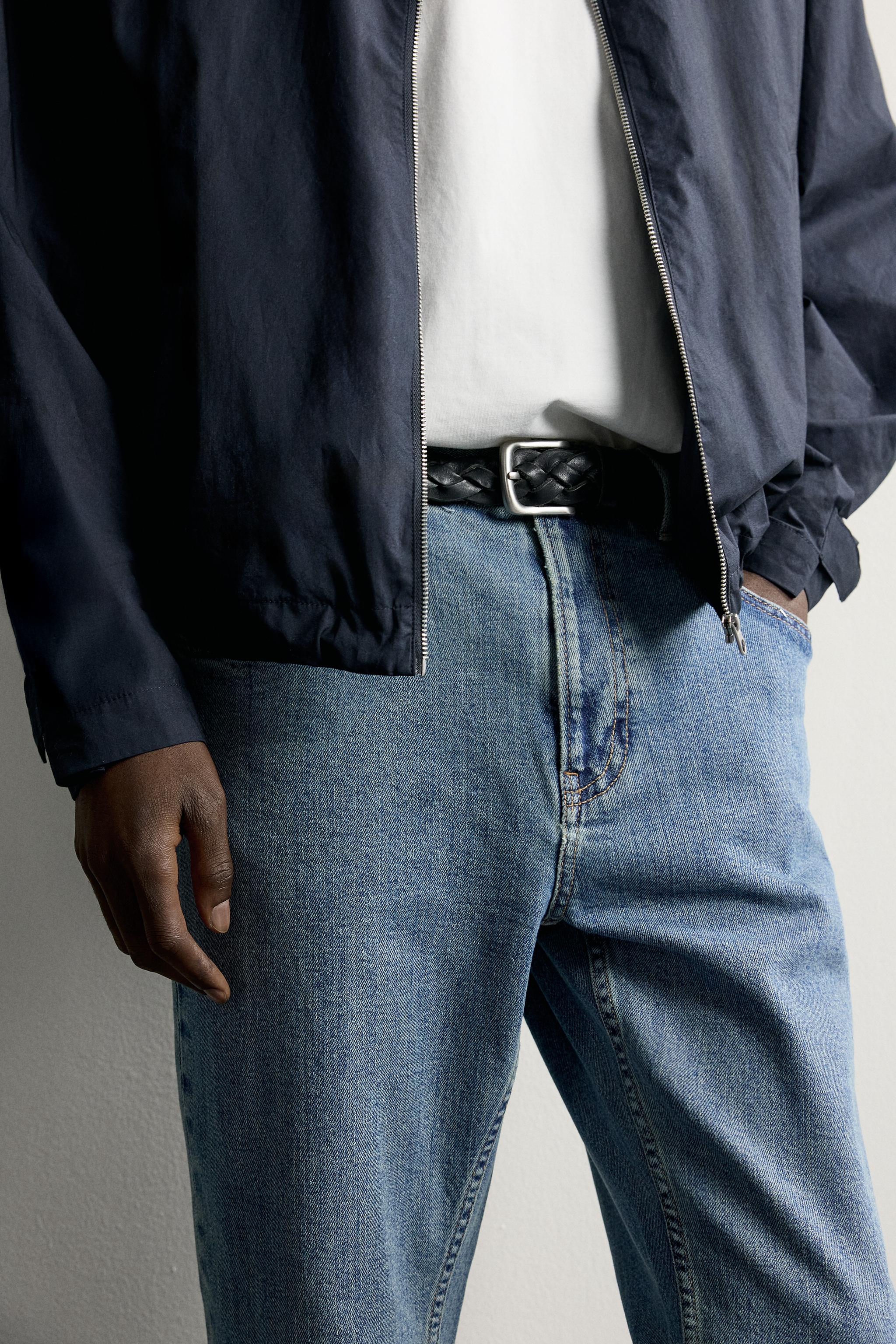 SLIM CROPPED FIT JEANS