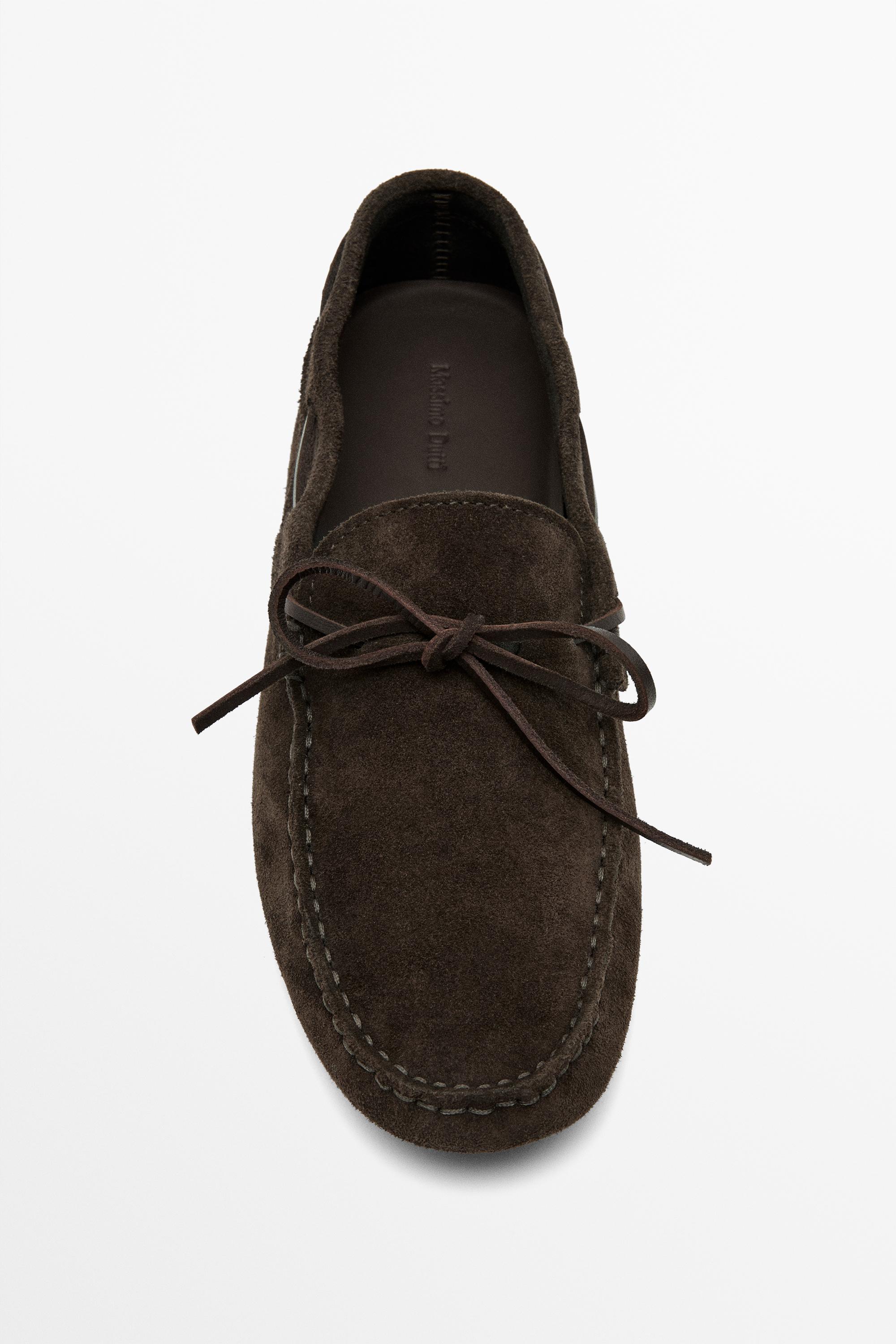 Ziowa soft leather lace-up loafer