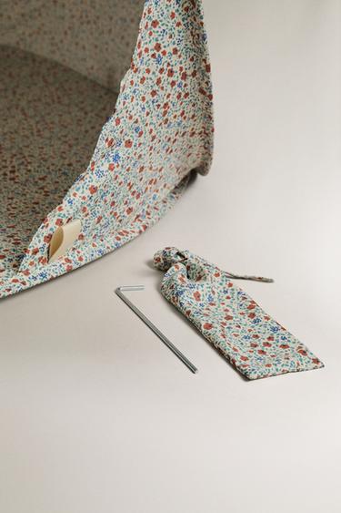 ABRI DE PLAGE ENFANT IMPRIMÉ FLORAL - Multicolore de Zara - Image 2