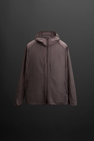 REFLECTIVE WINDBREAKER JACKET - Purple by Zara - Image 0