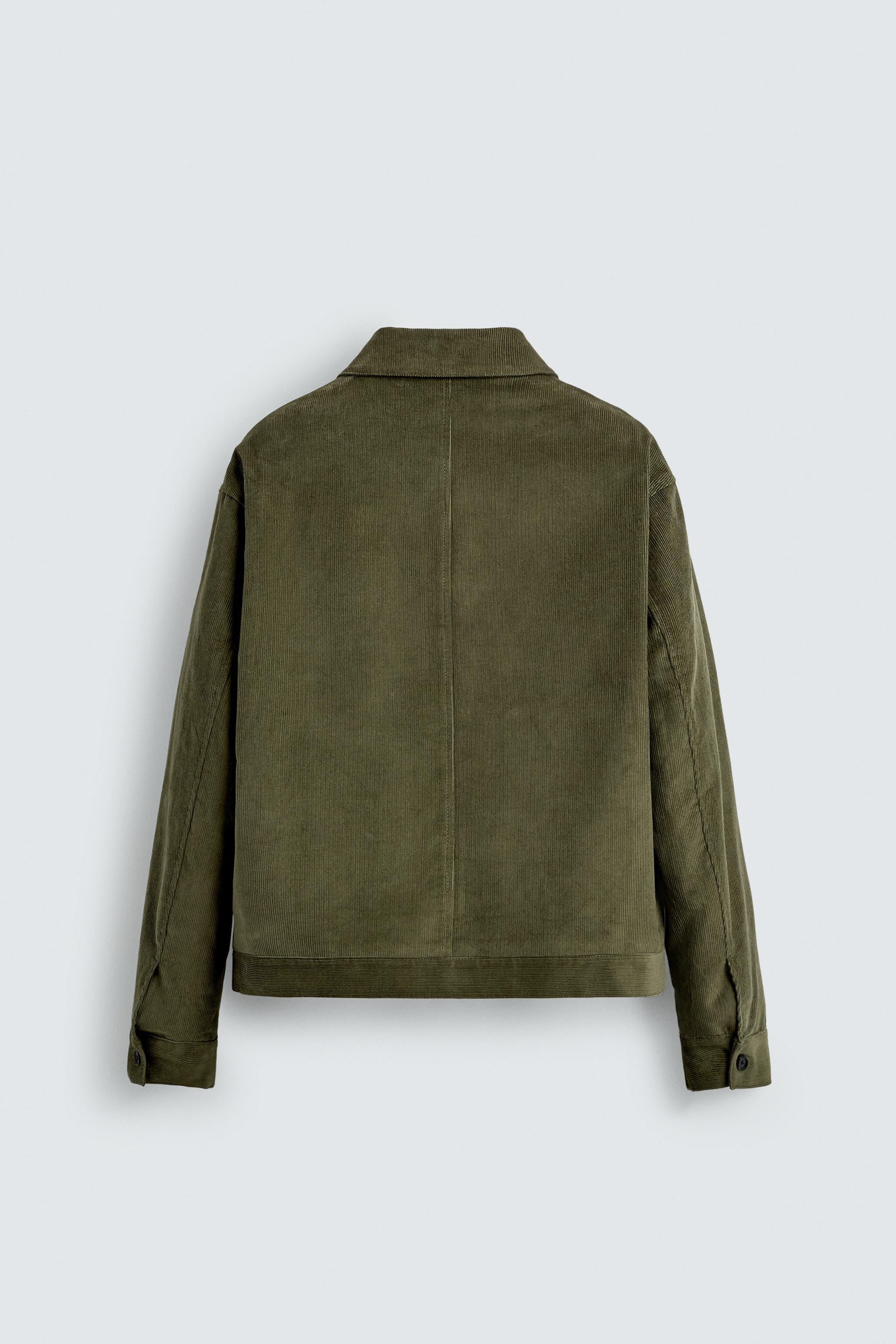 CORDUROY ZIP-UP JACKET