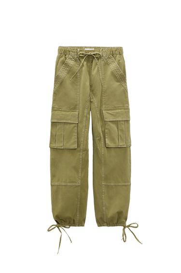 SEAMED CARGO PANTS