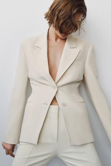 ZW COLLECTION CAPRI TROUSERS - Ecru by Zara - Image 2