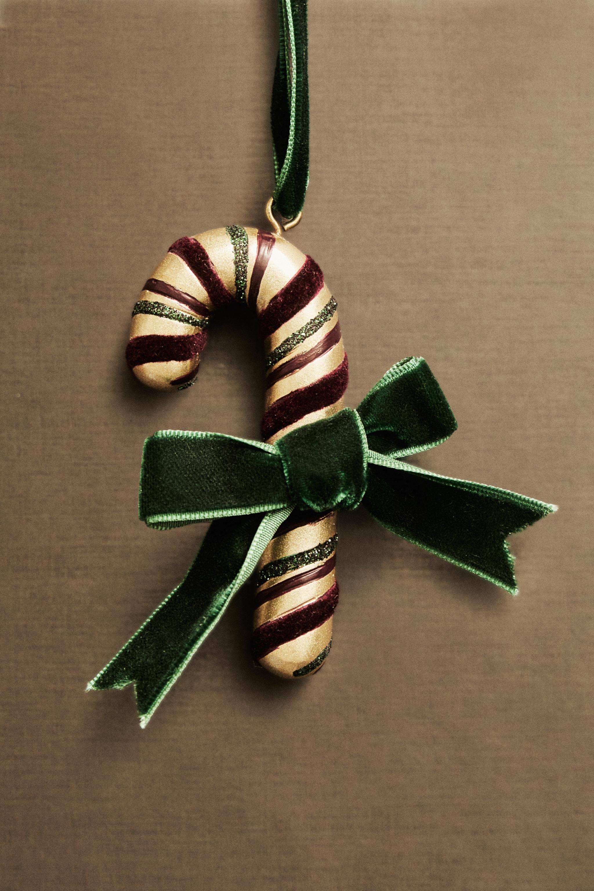 CHRISTMAS TREE CANDY CANE ORNAMENT