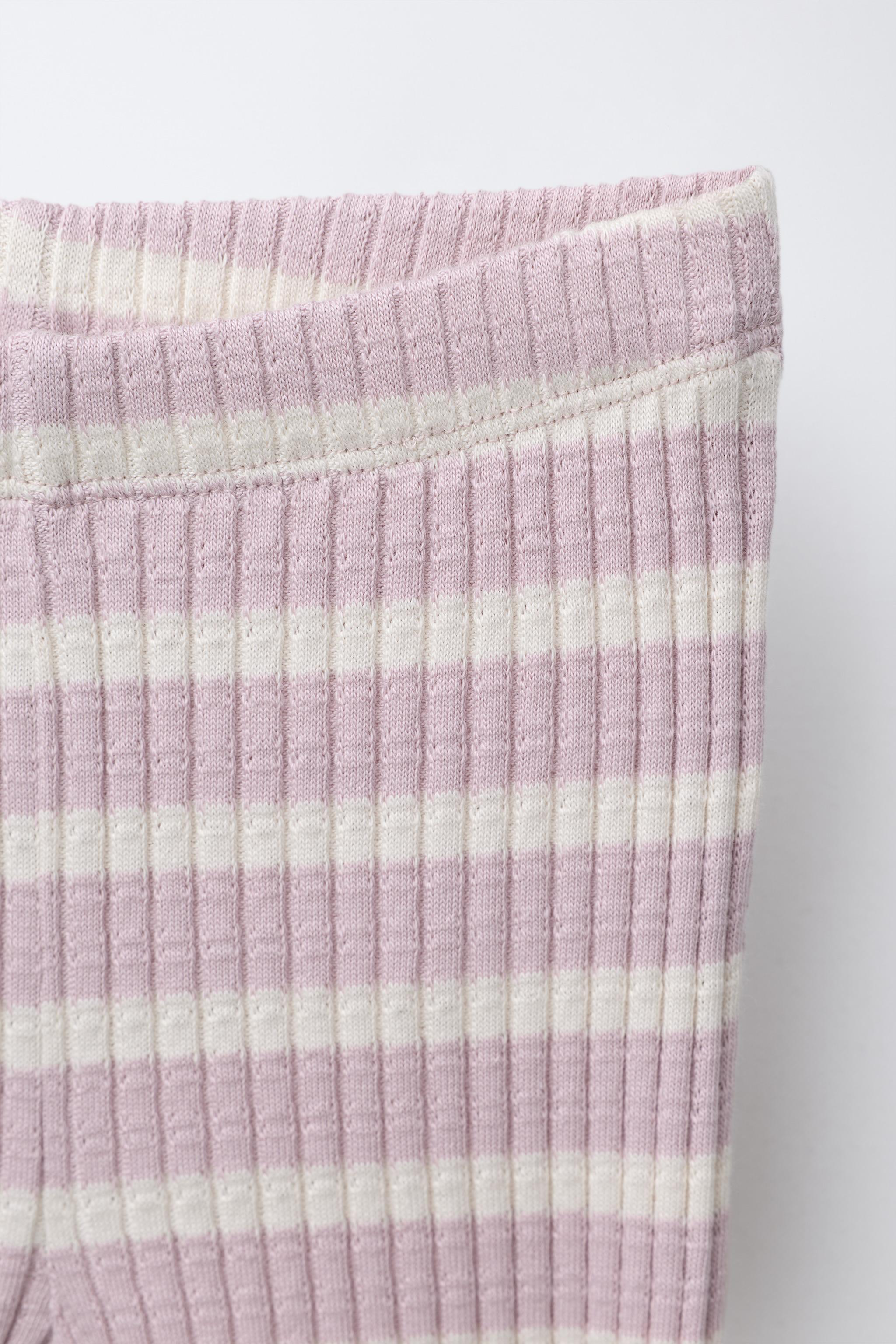 RIBBED FLARE LEGGINGS AND T-SHIRT SET