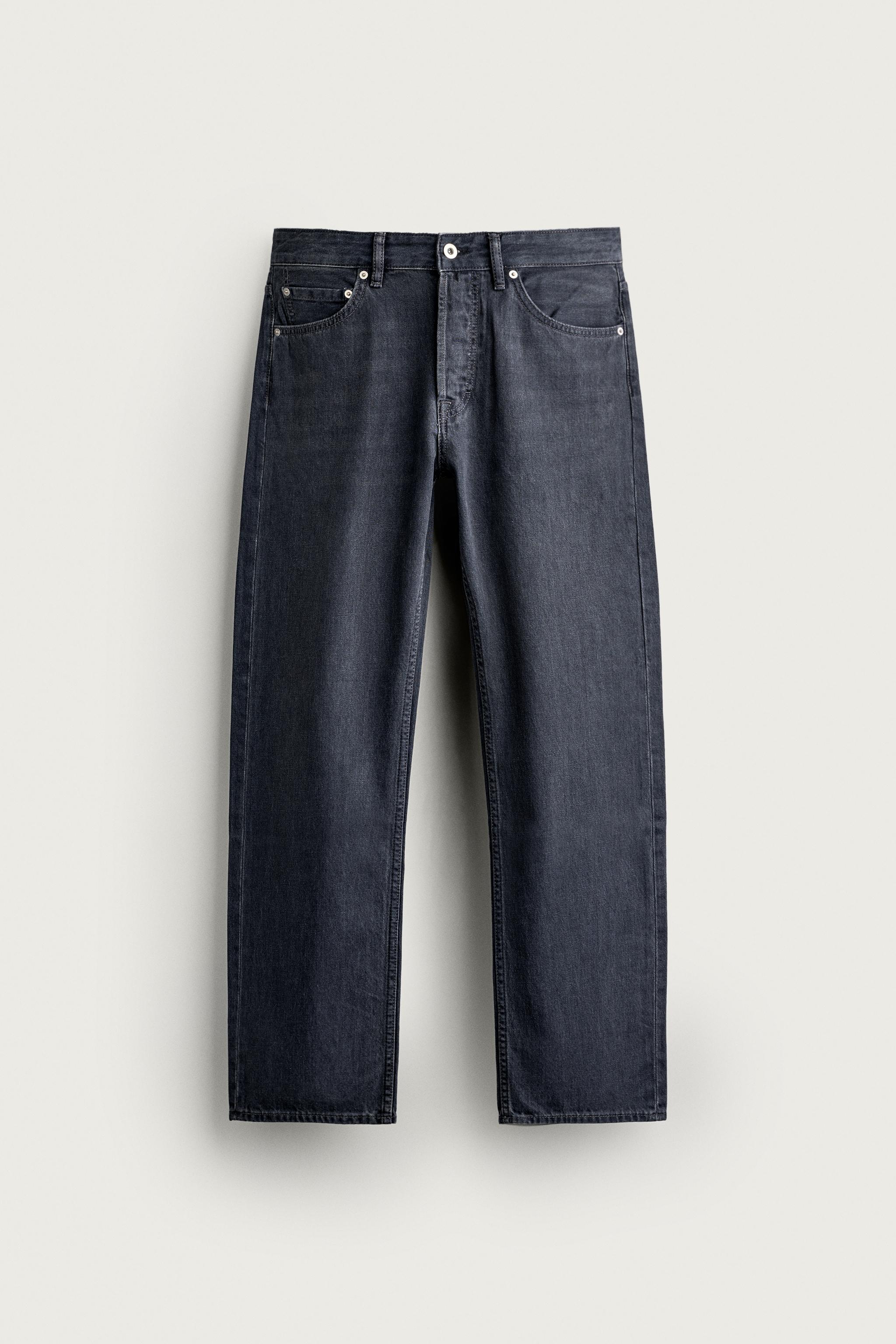 STRAIGHT FIT JEANS — Indigo