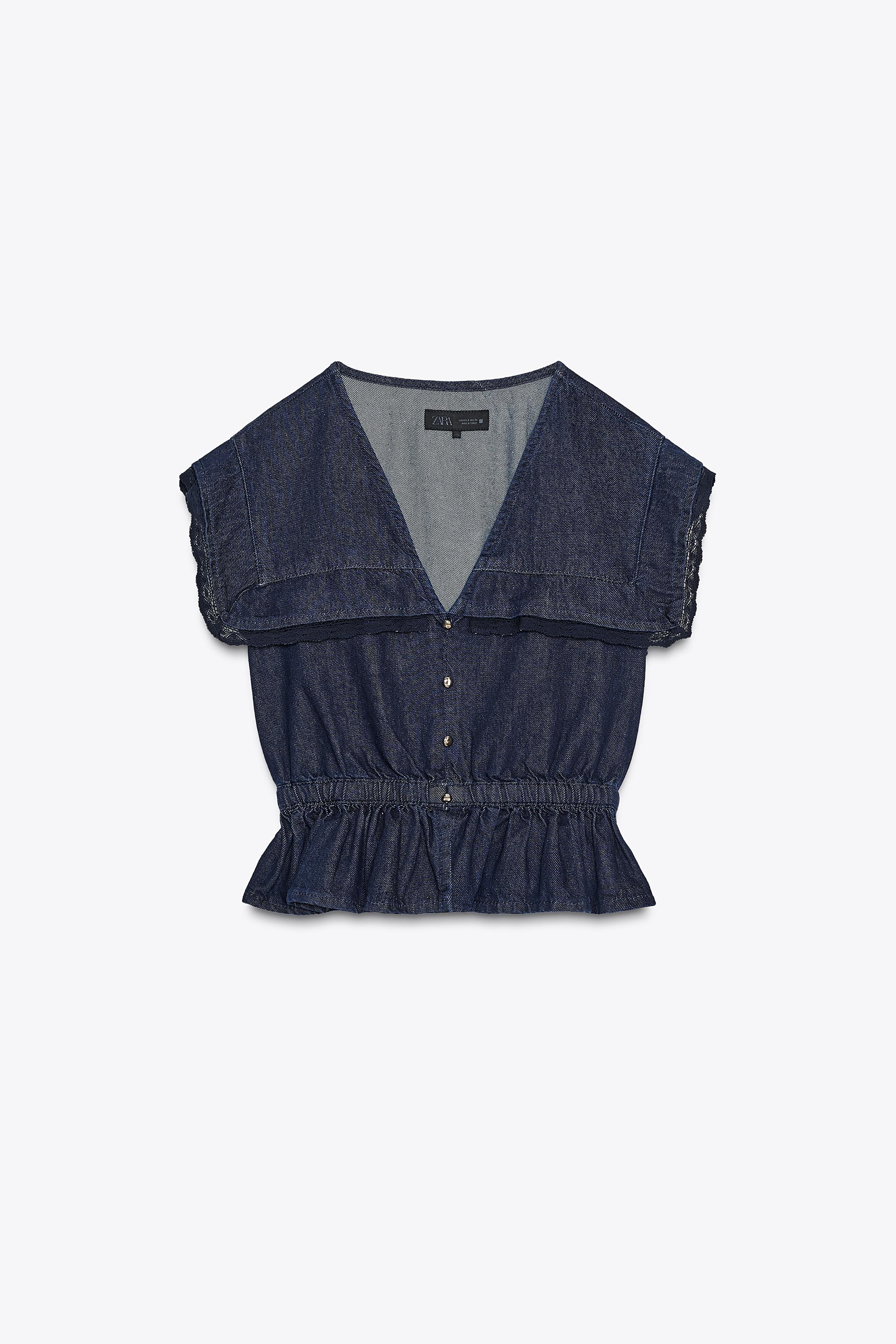 ラ*中様 新品shoop 21AW CHALCEDONY LACE DENIM Glitzy Icon Rhinestone Draped Straight-Leg Jeans | Windsor