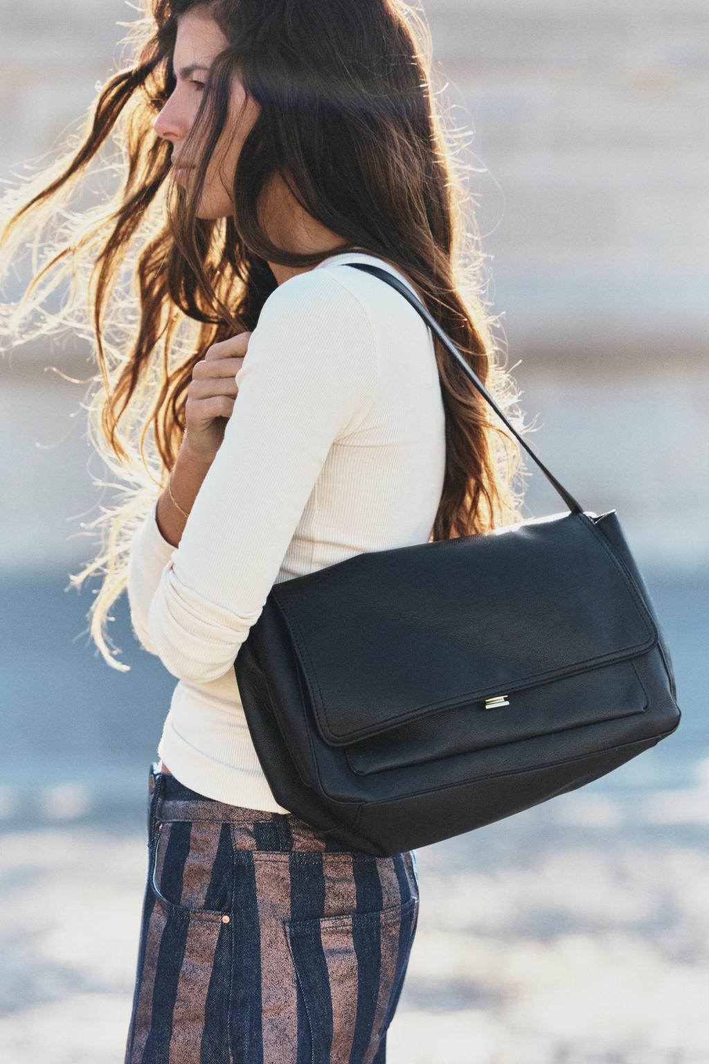 SHOULDER BAG WITH FLAP
