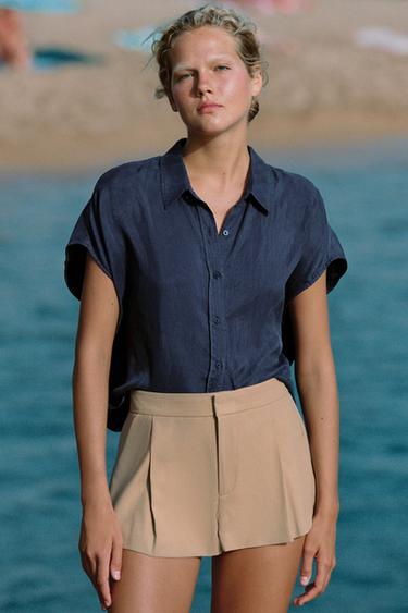 CAMISA FLUIDA OVERSIZE - Marí de Zara