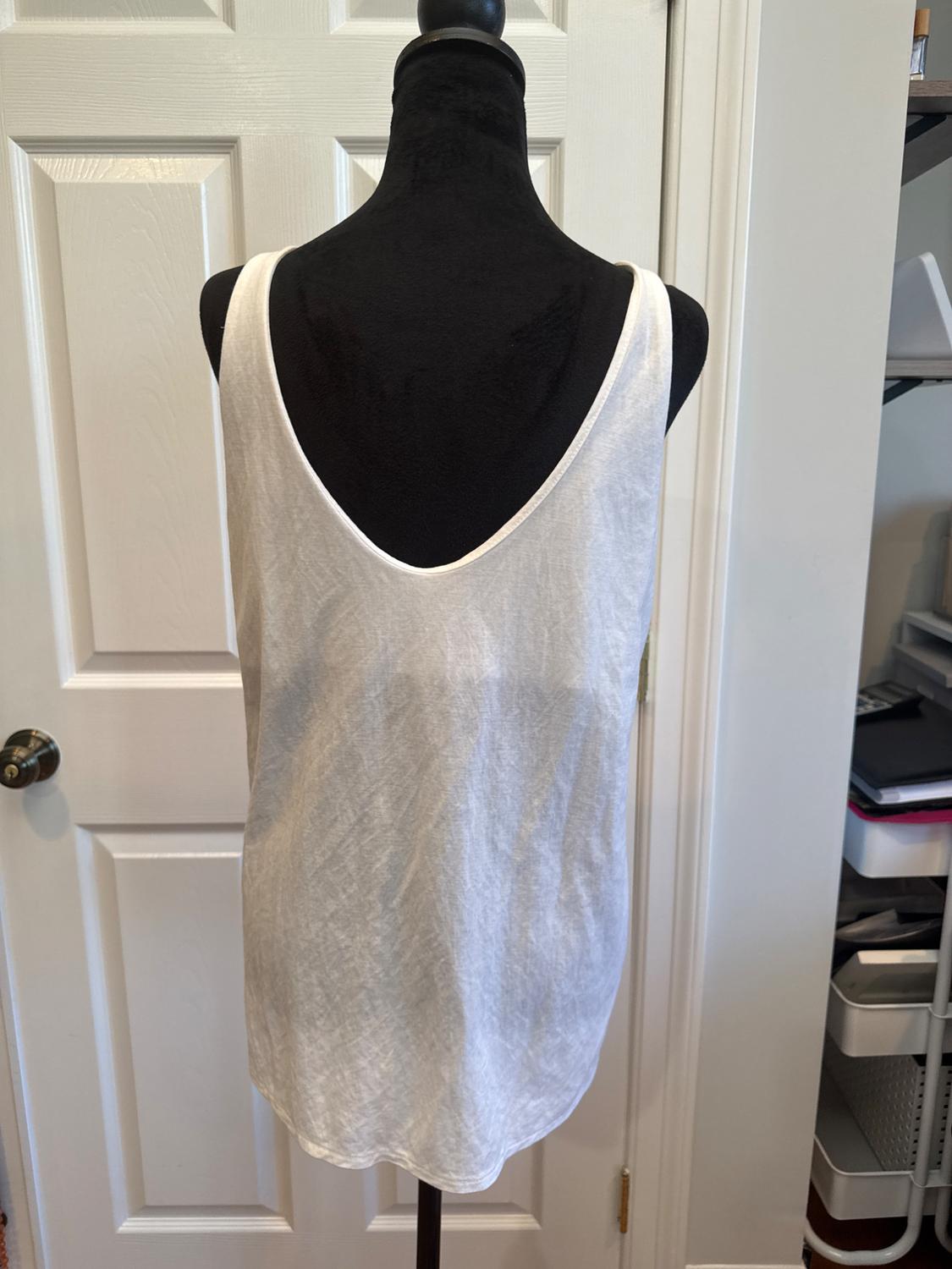 LOOSE FITTING V NECK TANK TOP - Image 5