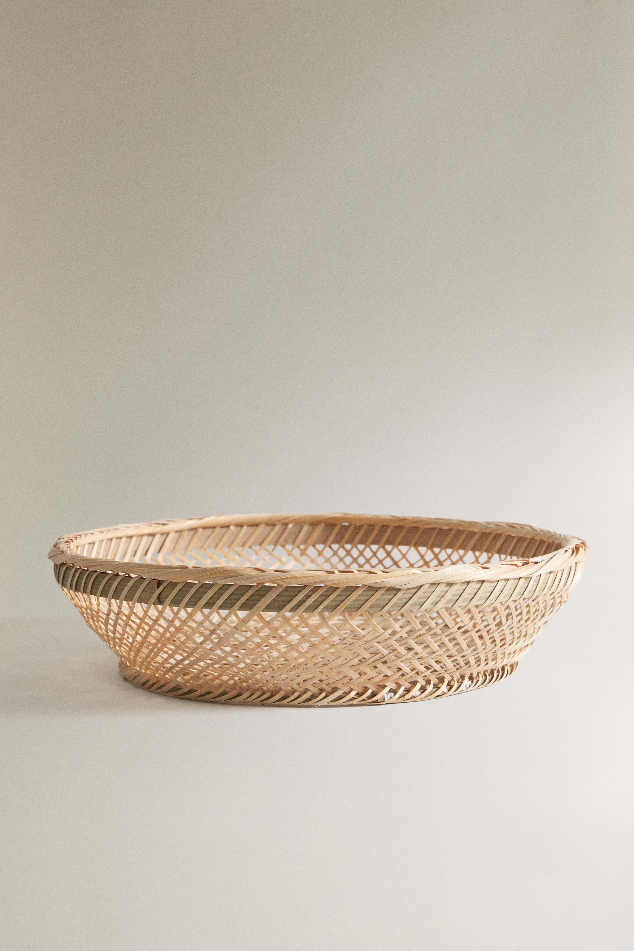 WOVEN BAMBOO BASKET