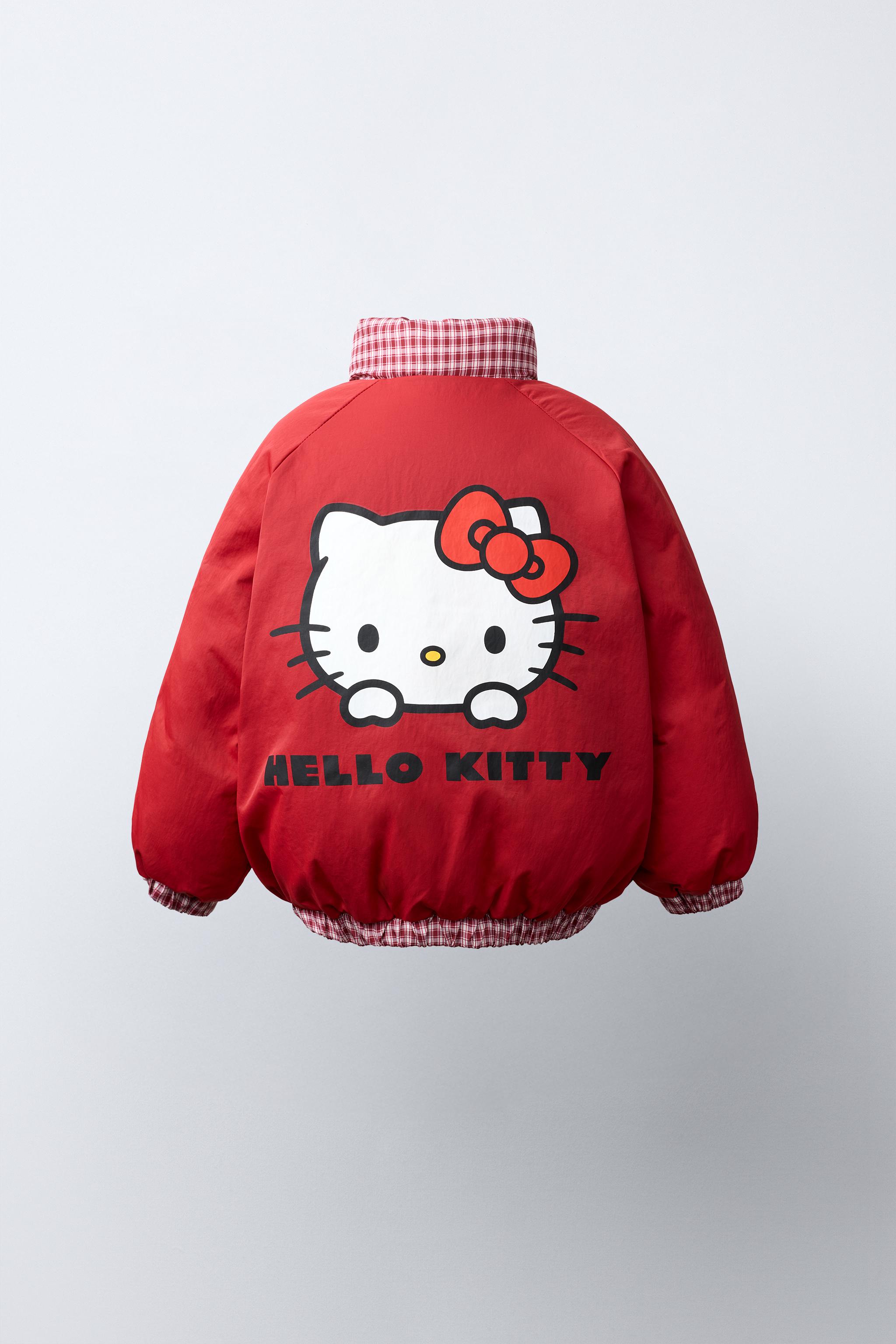 HELLO KITTY © SANRIO パフジャケット - レッド | ZARA Japan / 日本