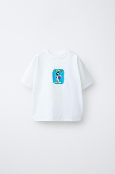 DONALD DUCK © DISNEY EMBROIDERED T-SHIRT - White by Zara - Image 0