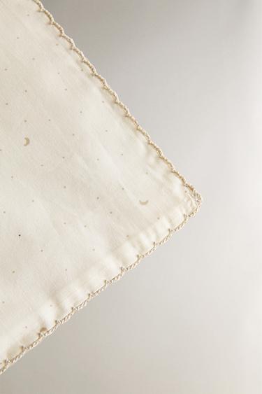 MOON MINI COT SHEET SET - Light grey by Zara - Image 3