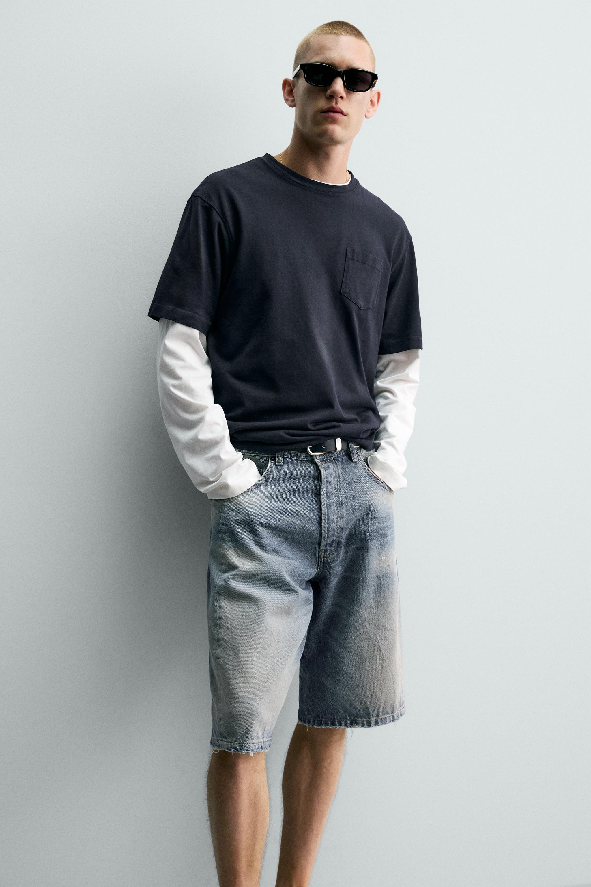 BERMUDA EN JEAN BAGGY