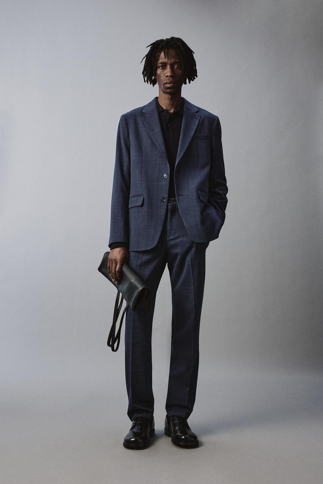 ФАКТУРНЫЕ КОСТЮМНЫЕ БРЮКИ ОТ ZARA